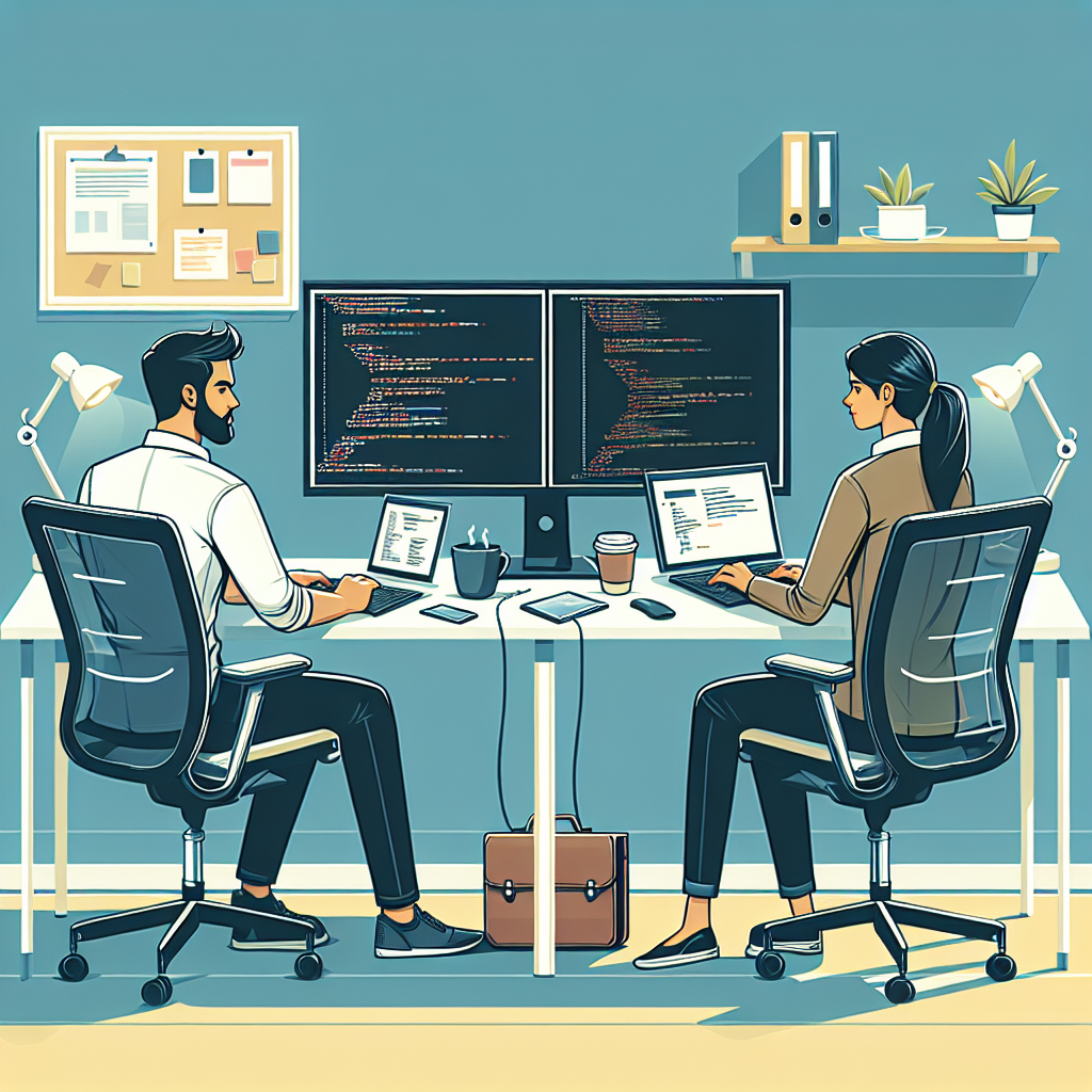 Pair Programming in action