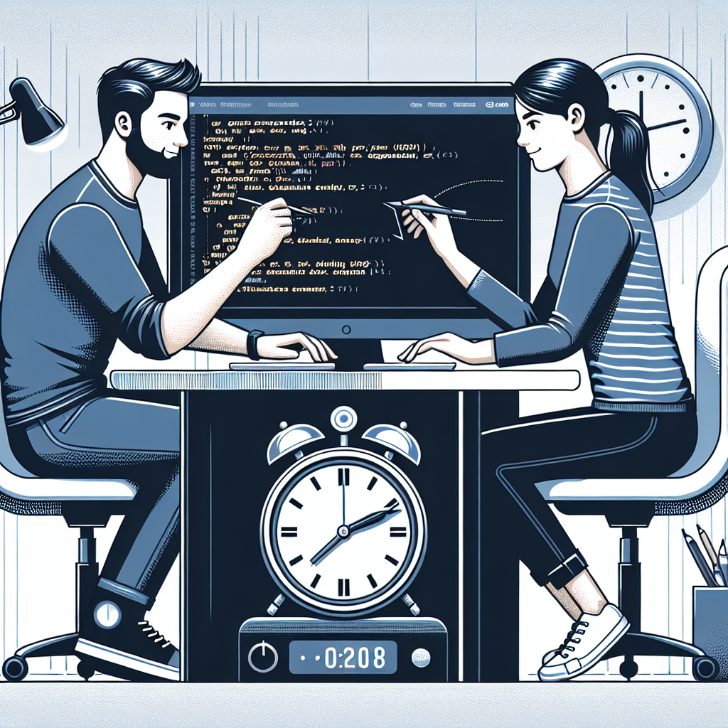 Pair programming timer